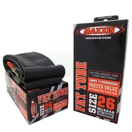 Камера Maxxis Fat Tire, 26x3.80/5.00 1.0 мм, автониппель, IB68600800, изображение  - НаВелосипеде.рф