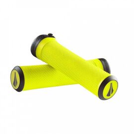 Ручки SDG Slater Lock-On Grip, неоновый желтый, S4743, изображение  - НаВелосипеде.рф