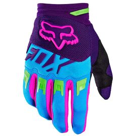 Велоперчатки Fox Dirtpaw Vicious Special Edition Race Glove, синие, 2016, 18144-002-2X, Вариант УТ-00080697: Размер: XXL, изображение  - НаВелосипеде.рф
