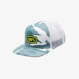 Бейсболка 100% Odyssey Trucker Hat, белый, 2018, 20057-000, 20057-000, изображение  - НаВелосипеде.рф