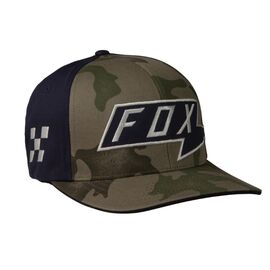 Бейсболка Fox Amp Flexfit Camo, 2018, 19566-027, Вариант УТ-00078665: Размер: L/XL, изображение  - НаВелосипеде.рф