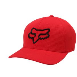 Бейсболка Fox Lithotype Flexfit Hat, красный, 21101-003-L/XL, Вариант УТ-00076748: Размер: L/XL , изображение  - НаВелосипеде.рф