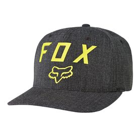 Бейсболка Fox Number 2 Flexfit, черный, 19558-001-L/XL, Вариант УТ-00076750: Размер: L/XL , изображение  - НаВелосипеде.рф