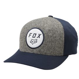 Бейсболка Fox Settled Flexfit Hat Midnight, 21108-329-L/XL, Вариант УТ-00076759: Размер: L/XL, изображение  - НаВелосипеде.рф