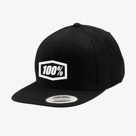 Бейсболка подростковая 100% Corpo Black&White Classic Snapback Youth Hat, 20015-001-00, изображение  - НаВелосипеде.рф