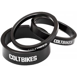 Кольцо рулевой колонки Colt Bikes, 3мм, Черный, изображение  - НаВелосипеде.рф