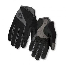 Велоперчатки SHIMANO BRAVO, черный/уголь, GIG2041226, Вариант 00-00019508: Размер: M, изображение  - НаВелосипеде.рф