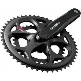 Система шатунов велосипедная Shimano Tourney, A070, 170мм, квадрат, 50/34, черный EFCA070C04X  2-4055, изображение  - НаВелосипеде.рф