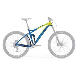 Рама велосипедная Merida One-Forty 7.900-FRM, Blue/Yellow, 2015 г., Вариант УТ-00031638: (Размер: L 19'', Цвет: Blue/Yellow, (71494), изображение  - НаВелосипеде.рф