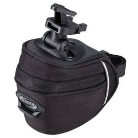 Сумка велосипедная подседельная BBB SaddlePack M, черная, BSB-23, изображение  - НаВелосипеде.рф