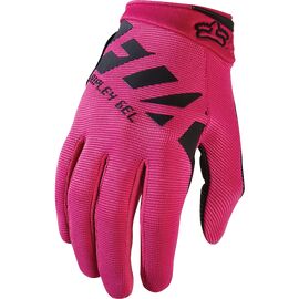 Велоперчатки женские Fox Ripley Gel Womens Glove, черно-розовые, 2017, 18476-285-S, Вариант УТ-00042789: Размер: L (182-188 мм), изображение  - НаВелосипеде.рф
