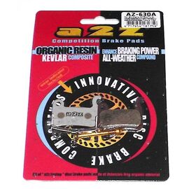 Тормозные колодки A2Z Shimano XTR/XT/SAINT/LX/HONE, серебристый, AZ-630A, изображение  - НаВелосипеде.рф