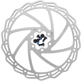 Ротор велосипедный ALHONGA 6-171808 (ротор) для дискового тормоза HJ-DXR2036 203 мм + 6 болтов, 6-171808, изображение  - НаВелосипеде.рф