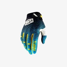Велоперчатки 100% Ridefit Glove, сине-черный, 2018, 10001-107-12, Вариант УТ-00079320: Размер: L , изображение  - НаВелосипеде.рф