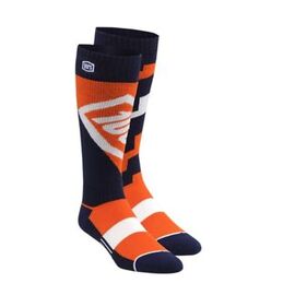 Носки 100% Torque Comfort Moto Socks, оранжевый, 2018, 24007-006-18, Вариант УТ-00079358: Размер: L/XL , изображение  - НаВелосипеде.рф