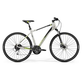 Шоссейный велосипед Merida Crossway 100 28" 2019, Вариант УТ-00103170: Рама: L 55 см (Рост: 175-180 см), Цвет: графитово-черный, изображение  - НаВелосипеде.рф