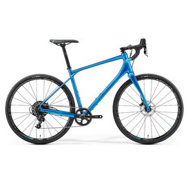 Шоссейный велосипед Merida Silex 600 28" 2019, Вариант УТ-00103214: Рама: L 53 cm (Рост: 170 - 175 cm), Цвет: матовый синий, изображение  - НаВелосипеде.рф