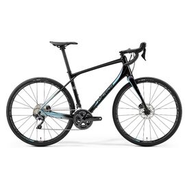 Шоссейный велосипед Merida Silex 700 28" 2019, Вариант УТ-00103222: Рама: S 47см (Рост: 155-165 см), Цвет: черно-синий, изображение  - НаВелосипеде.рф