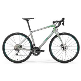 Шоссейный велосипед Merida Silex 7000 28" 2019, Вариант УТ-00103223: Рама: M 50см (Рост: 165-170 см), Цвет: серо-зеленый, изображение  - НаВелосипеде.рф