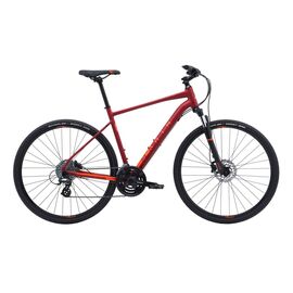 Гибридный велосипед Marin San Rafael DS2 28" 2019, Вариант УТ-00105013: Рама:  L (Рост:  178 – 188 см), Цвет: красный , изображение  - НаВелосипеде.рф