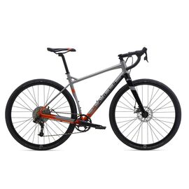 Шоссейный велосипед Marin Gestalt X10 Satin 28" 2019, Вариант УТ-00105302: Рама: 50cm (Рост: 152 – 160 см), Цвет: серебристо-оранжевый, изображение  - НаВелосипеде.рф