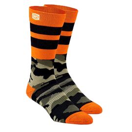 Носки 100% Troop Athletic Socks Camo, 2018, 24011-064-17, Вариант УТ-00079216: Размер: L/XL , изображение  - НаВелосипеде.рф