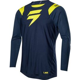 Велоджерси Shift Blue Risen 2.0 Jersey, сине-желтый 2019, 20894-046-L, Вариант УТ-00077490: Размер: L, изображение  - НаВелосипеде.рф