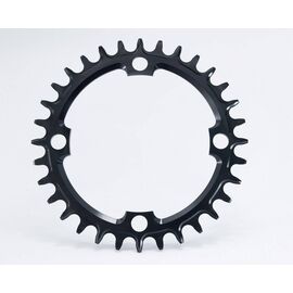 Звезда передняя Garbaruk 96 BCD Shimano Symmetric Round, 34T, черный, 4820034110515, изображение  - НаВелосипеде.рф