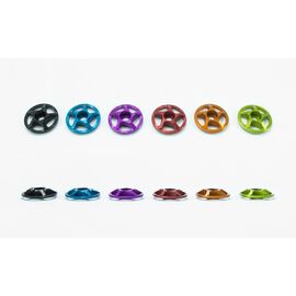 Крышка рулевой колонки Garbaruk, 1-1/8", фиолетовый, 4824000000053, изображение  - НаВелосипеде.рф