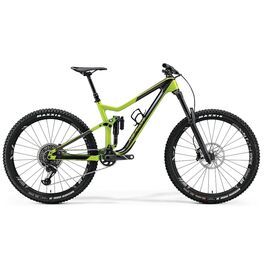 Двухподвесный велосипед Merida One-Sixty 8000 27,5" 2018, Вариант УТ-00081497: Рама: M 17" (Рост: 175 - 180 cm), Цвет: зелено-черный , изображение  - НаВелосипеде.рф