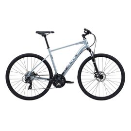 Гибридный велосипед Marin San Rafael DS1 28" 2019, Вариант УТ-00105008: Рама:  L (Рост:  178 – 188 см), Цвет: серебристый , изображение  - НаВелосипеде.рф