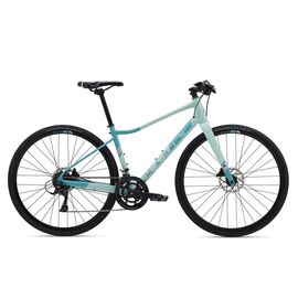 Гибридный велосипед женский Marin Terra Linda 3 28" 2019, Вариант УТ-00105381: Рама: L (Рост:  176 – 183 см), Цвет: голубой, изображение  - НаВелосипеде.рф