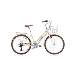 Городской велосипед Polygon SIERRA AX 24" 2019, Вариант УТ-00105665: Рама: 14 (Рост: 135-149 см), Цвет: бежевый , изображение  - НаВелосипеде.рф