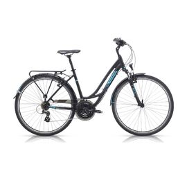 Городской велосипед Polygon SIERRA DLX SPORT LADY 28" 2019, Вариант УТ-00105655: Рама: 43 cm (Рост: 150-155 см), Цвет: черный, изображение  - НаВелосипеде.рф