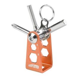 Мультитул-брелок SUPER B, оранжевый, TB-FD05-ORANGE, изображение  - НаВелосипеде.рф