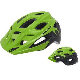 Велошлем KELLYS RAVE MTB, матовый зелёный, FKE18704, Вариант УТ-00078043: Размер: M/L (60-64см), изображение  - НаВелосипеде.рф