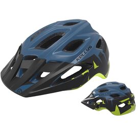 Велошлем KELLYS RAVE MTB, матовый синий, FKE18702, Вариант УТ-00078041: Размер: M/L (60-64см), изображение  - НаВелосипеде.рф