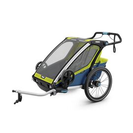Велоприцеп / коляска Thule Chariot Sport 2, Chartreuse, 10201016, изображение  - НаВелосипеде.рф