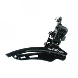 Переключатель передний SHIMANO, TZ510, нижняя тяга, 28.6, 48T, AFDTZ510DSDS6, изображение  - НаВелосипеде.рф