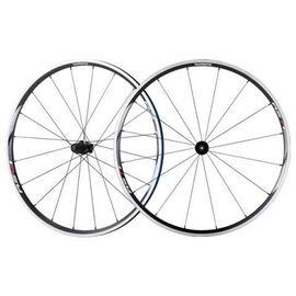 Колеса велосипедные RS11 SHIMANO, 28", клинчер, для 10-11 скоростей, черные, изображение  - НаВелосипеде.рф