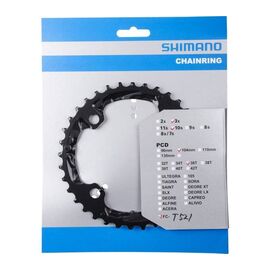 Звезда передняя для велосипеда SHIMANO FC-T521, 36T-AL, черная, изображение  - НаВелосипеде.рф
