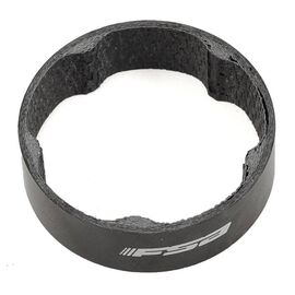 Кольцо под вынос FSA Carbon - 1 1/8" x 10mm Black FSA logo, изображение  - НаВелосипеде.рф