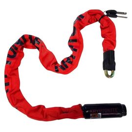 Велосипедный замок Kryptonite Chains Keeper 785 Integrated цепь, на ключ, 7 х 850 мм, красный, 720018001591, изображение  - НаВелосипеде.рф