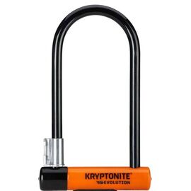 Велосипедный замок Kryptonite Evolution Standard 4, U-lock, на ключ, оранжевый, 720018002130, изображение  - НаВелосипеде.рф