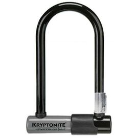 Велосипедный замок Kryptonite Kryptolok Mini-7 FlexFrame-U bracket, U-lock, на ключ, 82 х 178 мм, черный, 720018001980, изображение  - НаВелосипеде.рф