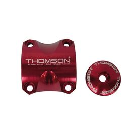 Крышка выноса Thomson X4 Dress Up Kit Faceplate/Top Cap/12 bolts, красный, SM-A004-RD, изображение  - НаВелосипеде.рф