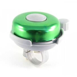 Звонок велосипедный Vinca Sport, диаметр 55, зелёный металлик, YL 02S green, изображение  - НаВелосипеде.рф
