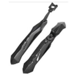 Крылья велосипедные, Vinca Sport, 24х27,5, комплект крыльев, цвет черный, HN 59, изображение  - НаВелосипеде.рф