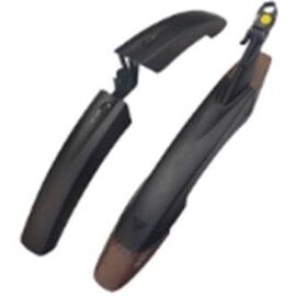 Крылья велосипедные Vinca Sport HN 65, комплект, 26"х27.5", черный, HN 65, изображение  - НаВелосипеде.рф