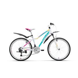 Подростковый велосипед Welt Edelweiss 24" 2017, Вариант УТ-00035289: Рама: 13" (Рост: 135 - 150 см), Цвет: белый, изображение  - НаВелосипеде.рф